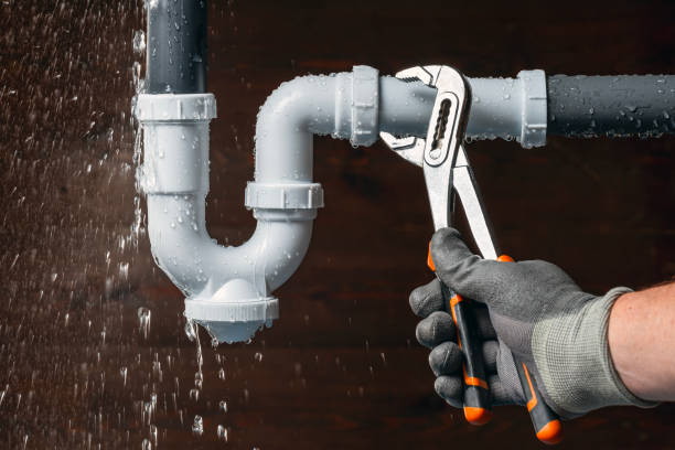Professional Plumbing technician working in Cedar Grove, NC